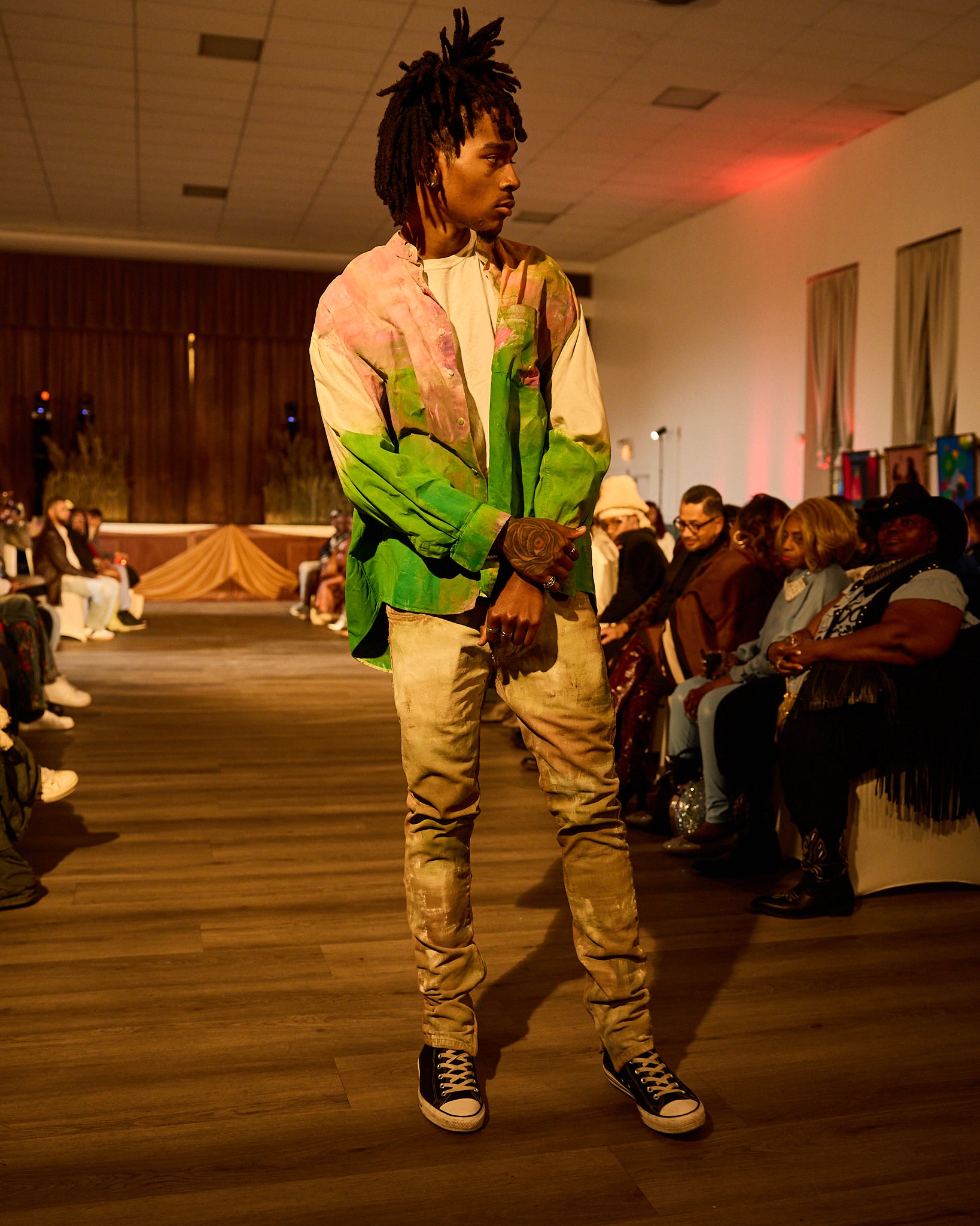 Starched Painters Shirt